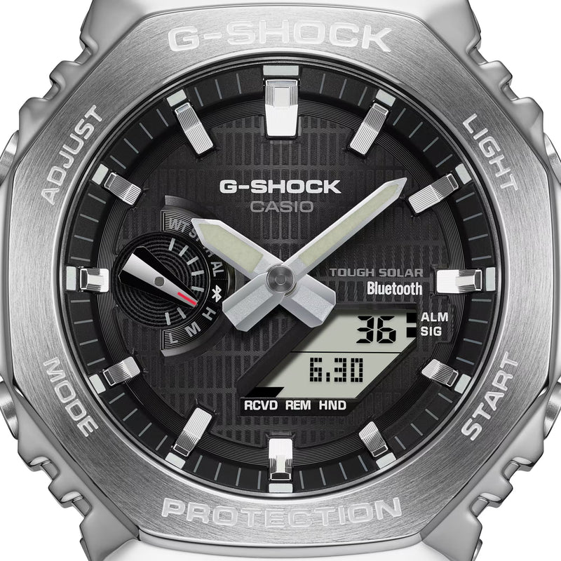 Unisex G-Shock G-Steel Watch - Black/Silver - GBM-2100-1AER