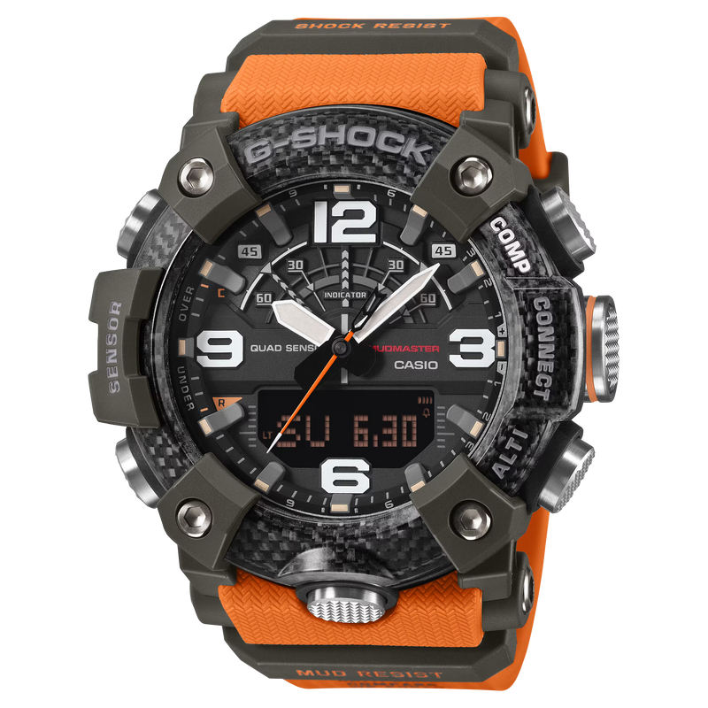 Unisex G-Shock Master Of G-Land Mudmaster Watch - Orange -  GG-B100X-1A9ER
