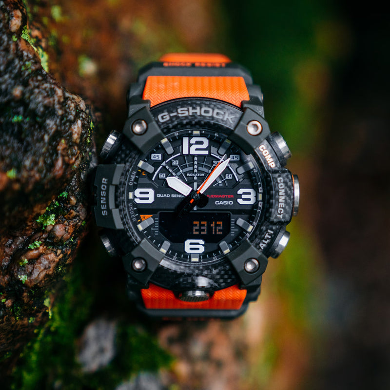 Unisex G-Shock Master Of G-Land Mudmaster Watch - Orange -  GG-B100X-1A9ER