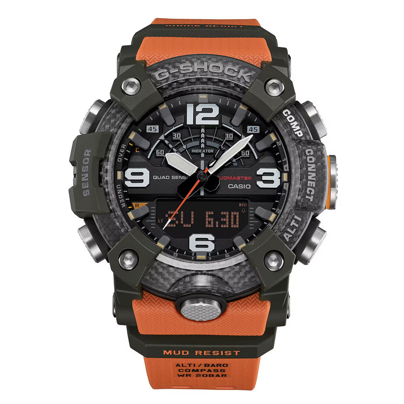 Unisex G-Shock Master Of G-Land Mudmaster Watch - Orange -  GG-B100X-1A9ER