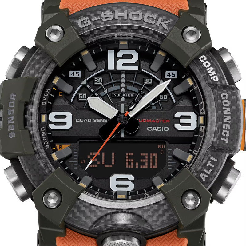 Unisex G-Shock Master Of G-Land Mudmaster Watch - Orange -  GG-B100X-1A9ER