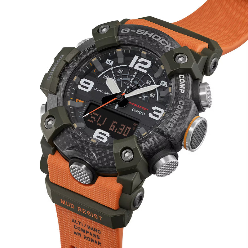 Unisex G-Shock Master Of G-Land Mudmaster Watch - Orange -  GG-B100X-1A9ER