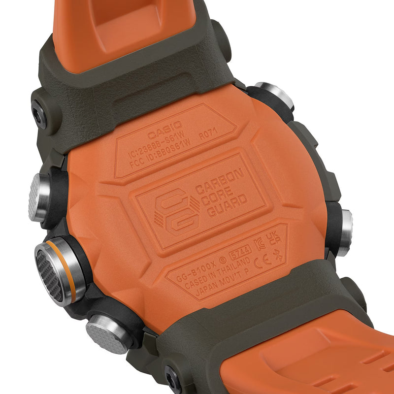Unisex G-Shock Master Of G-Land Mudmaster Watch - Orange -  GG-B100X-1A9ER