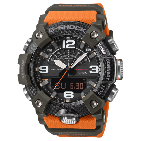 G-Shock Master Of G-Land Mudmaster Watch - Orange -  GG-B100X-1A9ER