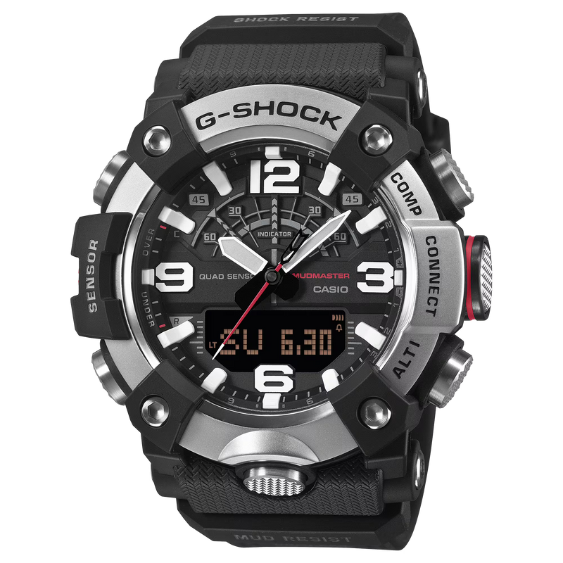 Unisex G-Shock Master Of G-Land Mudmaster Watch - Black/Silver - GG-B100XM-1AER
