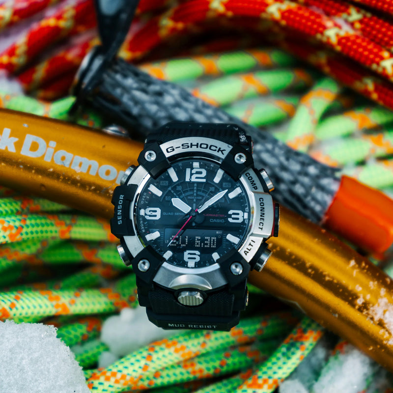 Unisex G-Shock Master Of G-Land Mudmaster Watch - Black/Silver - GG-B100XM-1AER