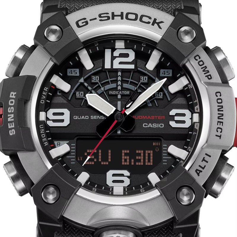 Unisex G-Shock Master Of G-Land Mudmaster Watch - Black/Silver - GG-B100XM-1AER