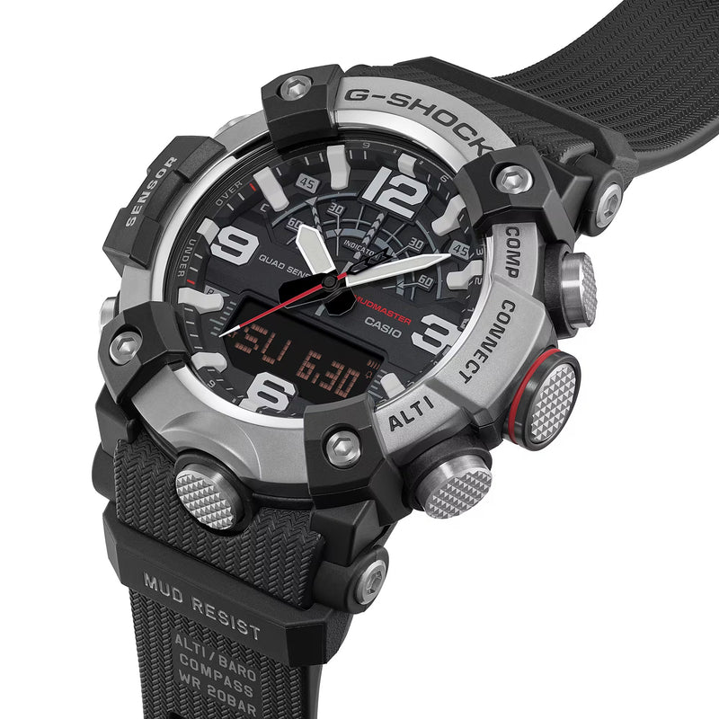 Unisex G-Shock Master Of G-Land Mudmaster Watch - Black/Silver - GG-B100XM-1AER