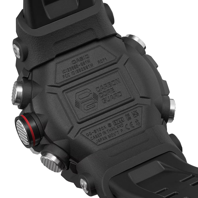 Unisex G-Shock Master Of G-Land Mudmaster Watch - Black/Silver - GG-B100XM-1AER