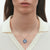 Daisy Pendant - Silver/Blue - 20001545