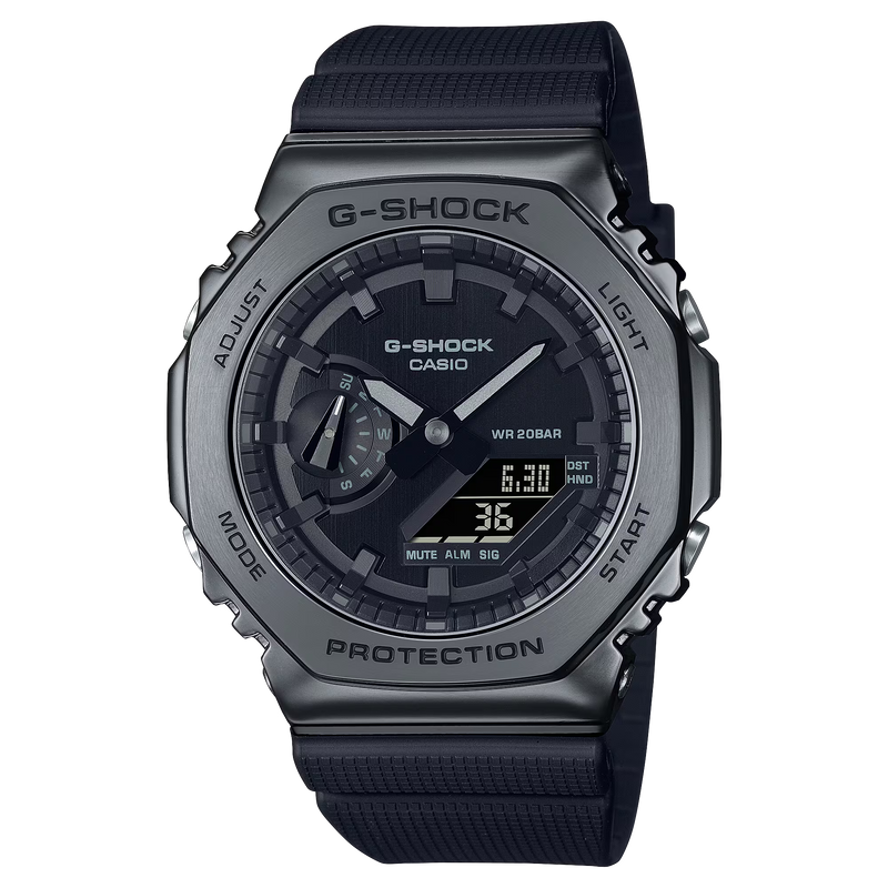 Unisex G-Shock Analogue Digital Watch - Black - GM-2100BB-1AER
