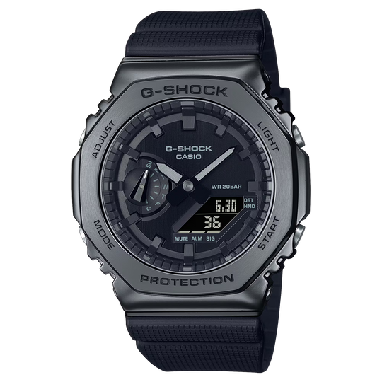 Unisex G-Shock Analogue Digital Watch - Black - GM-2100BB-1AER