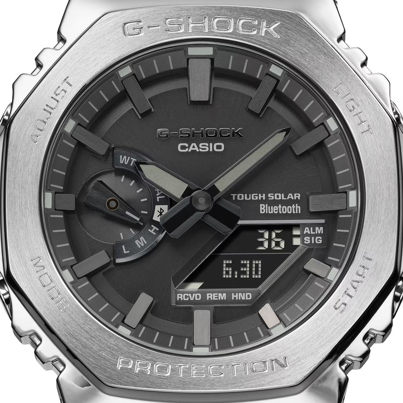 Unisex G-Shock Classic Watch - Silver/Black - GM-B2100D-1AER