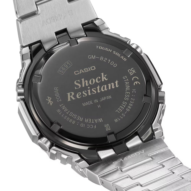 Unisex G-Shock Classic Watch - Silver/Black - GM-B2100D-1AER