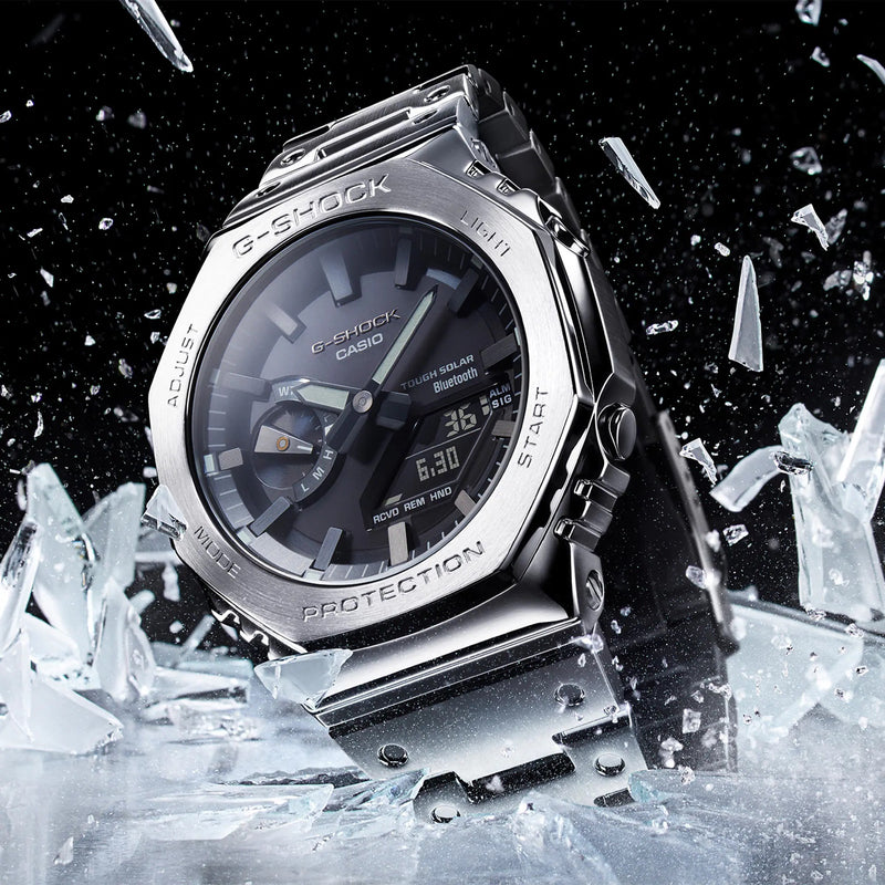 Unisex G-Shock Classic Watch - Silver/Black - GM-B2100D-1AER