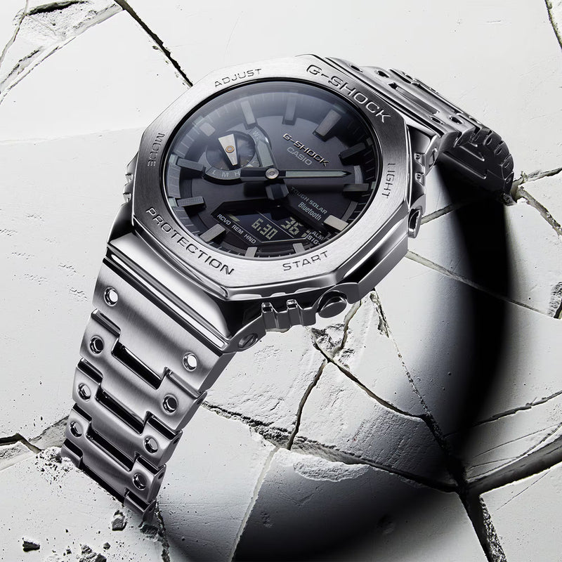 Unisex G-Shock Classic Watch - Silver/Black - GM-B2100D-1AER