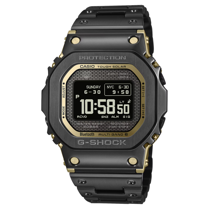 Unisex G-Shock Full Metal Watch - Black/Gold - GMW-BZ5000BD-1ER