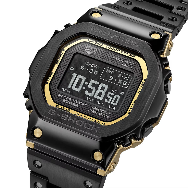 Unisex G-Shock Full Metal Watch - Black/Gold - GMW-BZ5000BD-1ER