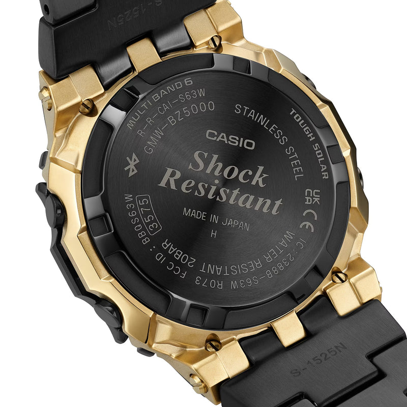 Unisex G-Shock Full Metal Watch - Black/Gold - GMW-BZ5000BD-1ER