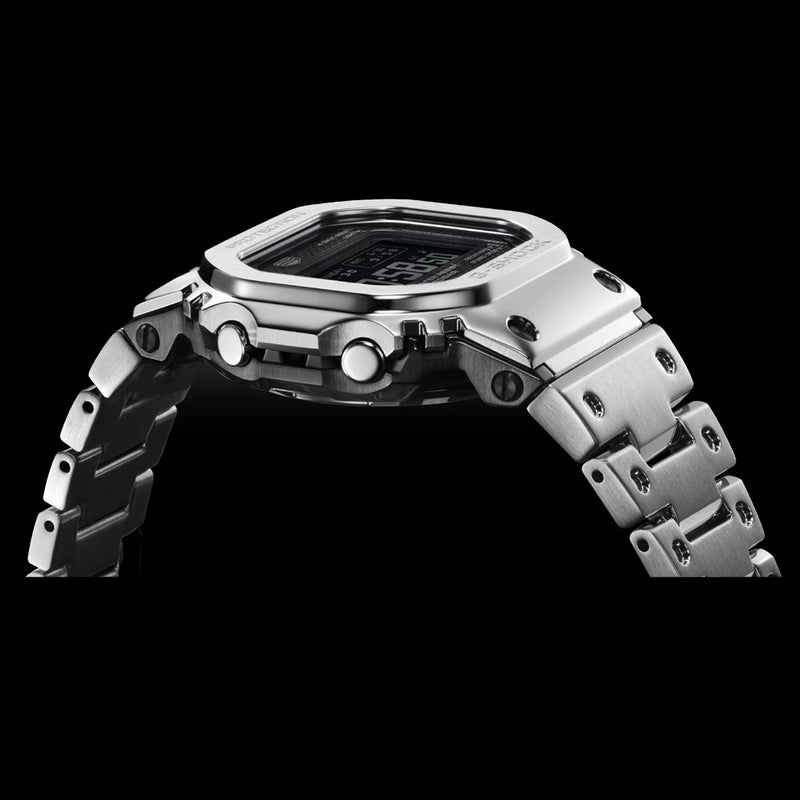 Unisex G-Shock Full Metal Watch - Silver/Black - GMW-BZ5000D-1ER