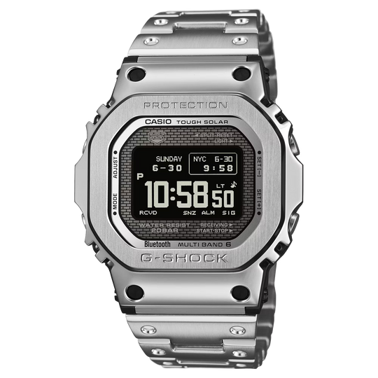 G-Shock Full Metal Watch - Silver/Black - GMW-BZ5000D-1ER
