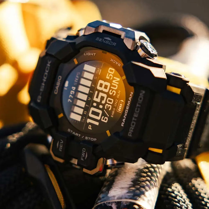 Unisex G-Shock Master Of G Rangeman Watch - Black - GPR-H1000-1ER
