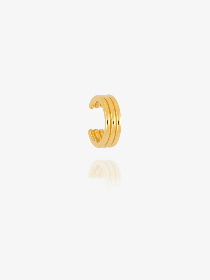 Into The Groove Ear Cuff - Gold - GRE13GP