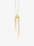 Into the Groove Tassel Necklace - Gold - GRN05GP