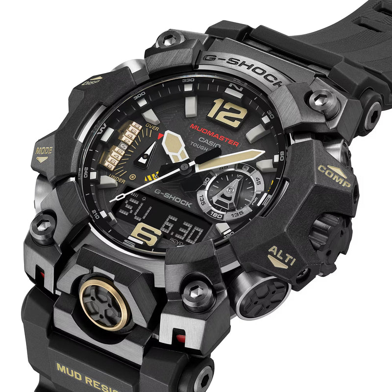 Unisex G-Shock Master Of G Mudmaster Watch - Black - GWG-B1000-1AER