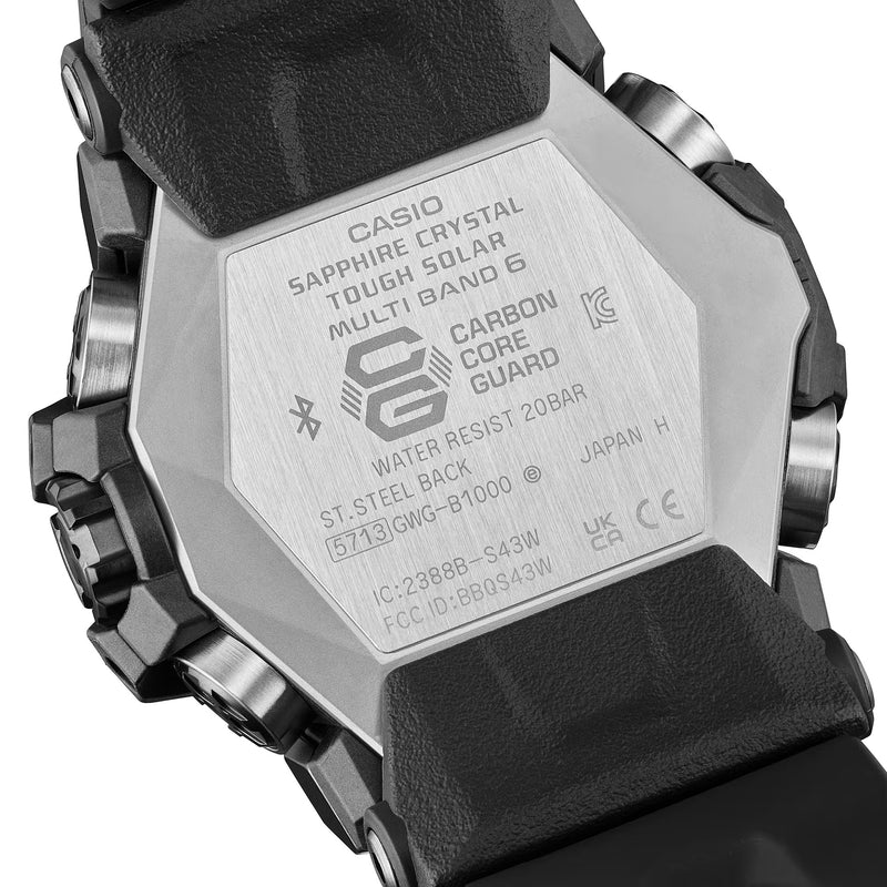 Unisex G-Shock Master Of G Mudmaster Watch - Black - GWG-B1000-1AER