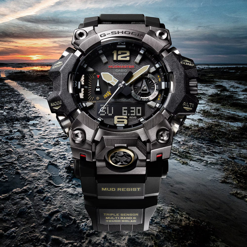 Unisex G-Shock Master Of G Mudmaster Watch - Black - GWG-B1000-1AER
