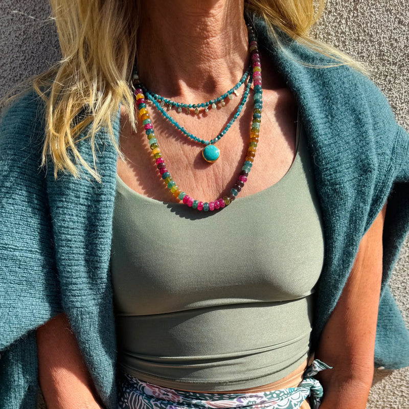 Apatite Charm Necklace