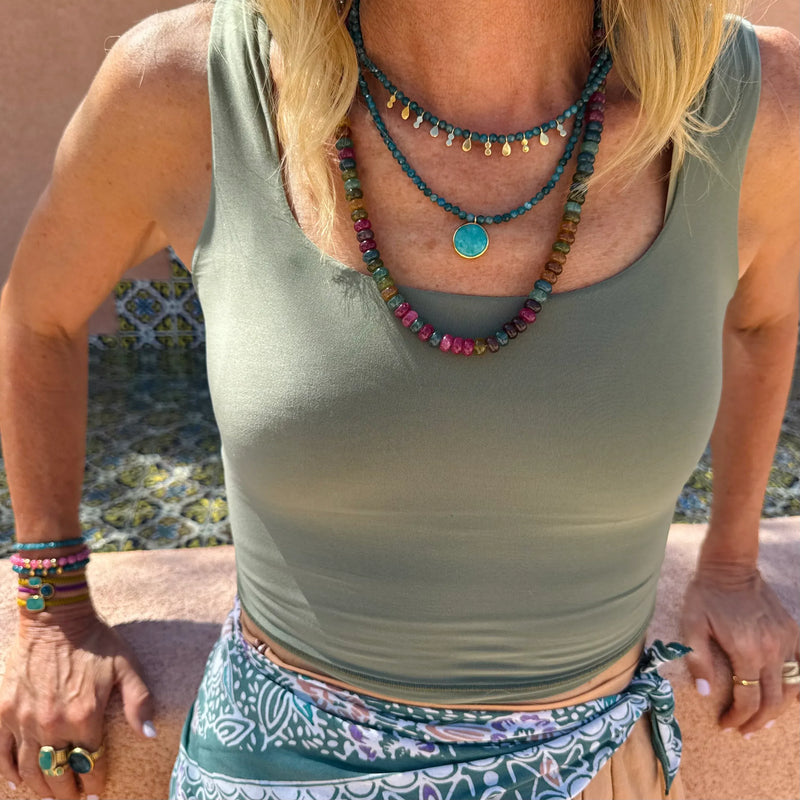 Apatite Charm Necklace