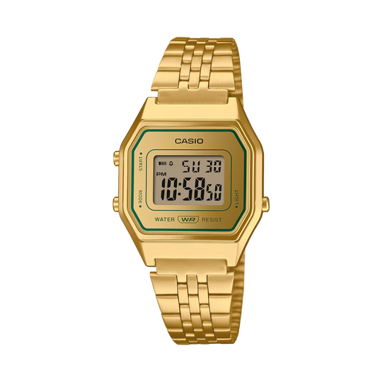 Vintage Iconic Digital Watch - Gold - LA680WEGV-9AEF