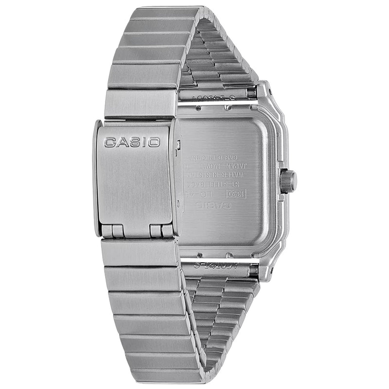 Unisex Vintage Watch - Silver - LQ-400D-7AEF