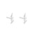 Lightning Stud Earrings - Silver - SPESSS26
