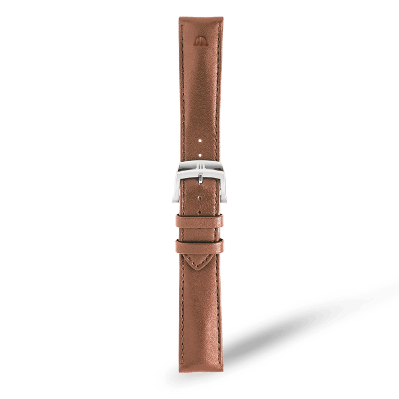1975 Automatic Date, 36mm - Stainless Steel/Brown Calf Leather - 756007-SS001-130-3