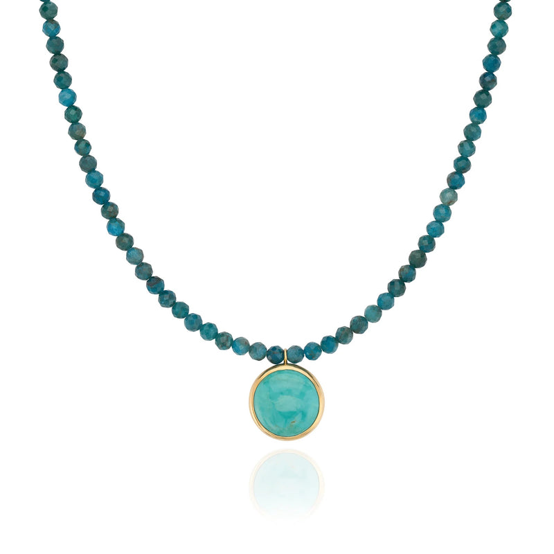 Namaste Necklace - Apatite