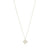 Mini Clover Necklace - Reversible - Gold - NK10906-TWT