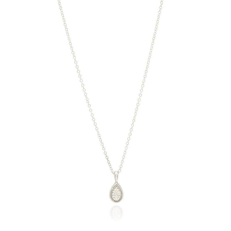 Mini Drop Necklace - Reversible - Gold/Silver - NK10907-TWT