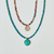 Multi-Color Jade Pendant Necklace