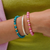 Apatite Beaded Magnetic Bracelet