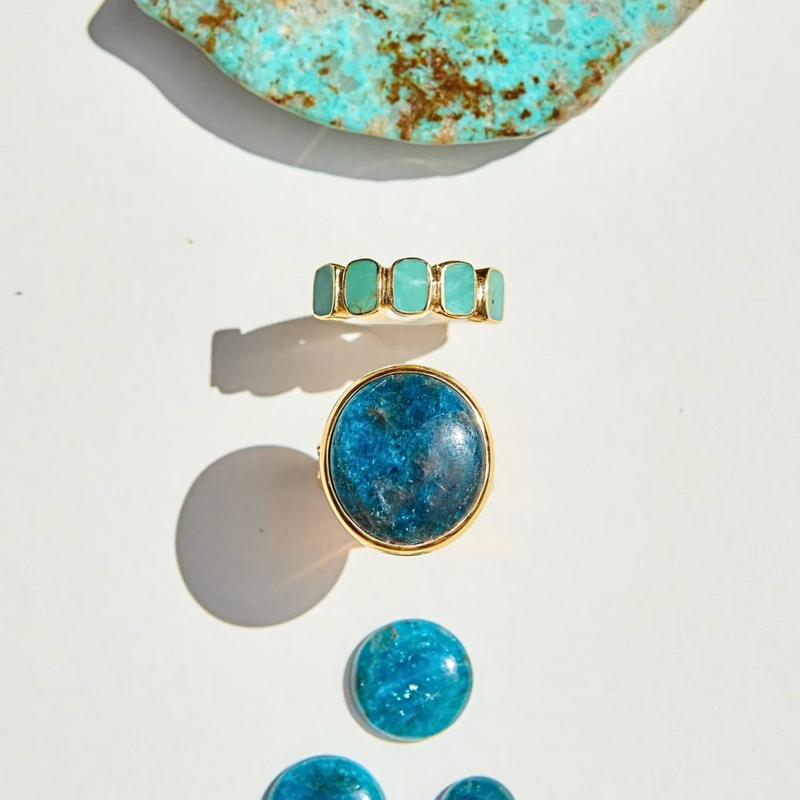 Apatite Cocktail Ring