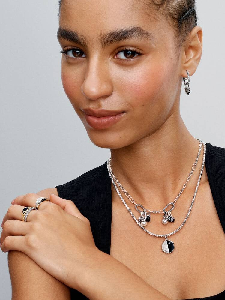 Pandora ME Double Link Chain Necklace - Sterling Silver