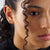 Quill Single Mini Hoop Earring, Left - Gold - QU050.YVNAEOL