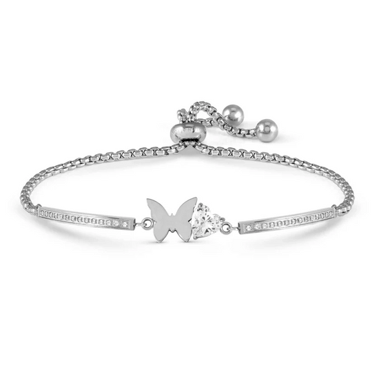 Milleluci Butterfly Bracelet - Silver - 028019/010
