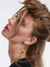 Statement Swirl Hoop Earrings - Gold - GRE01GP