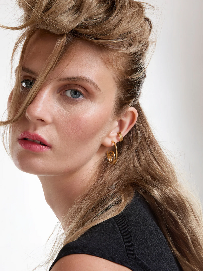 Into The Groove Ear Cuff - Gold - GRE13GP