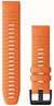 Quickfit Watch Strap, 22mm - Ember Orange Silicone