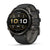 Fenix 9 Pro Smartwatch, 47mm - Carbon Gray DLC Titanium with Black/Pebble Grey Silicone Band - 010-04336-16
